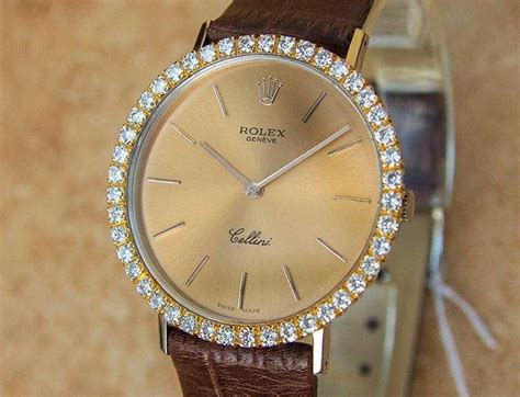 rolex geneve cellini stainless steel.